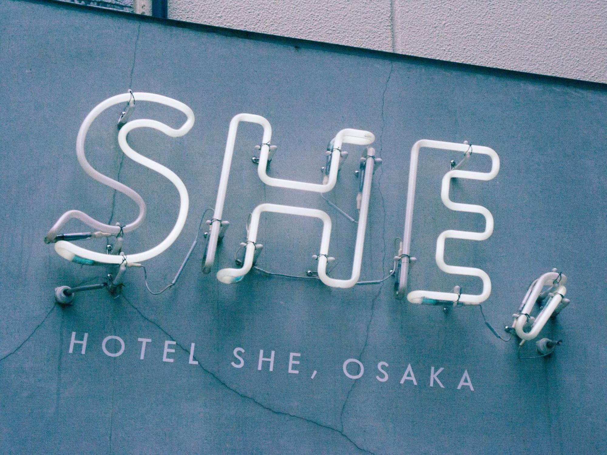 Hotel She, Осака Экстерьер фото